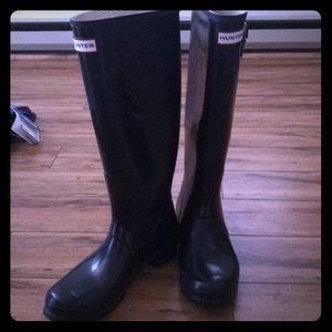 Hunter rain boots